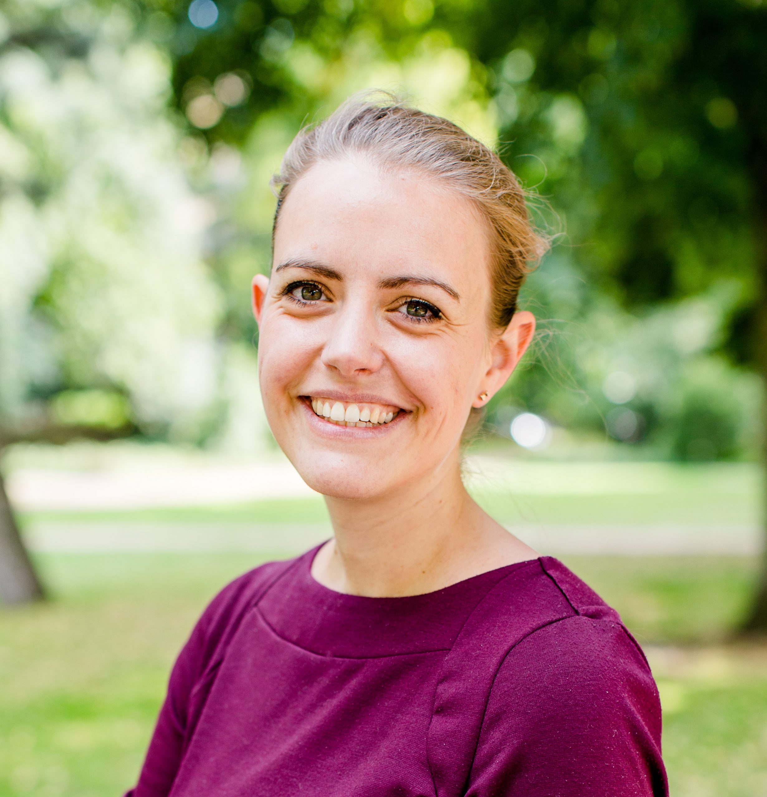 Hier ist ein Portraitbild von Hannah Berg aus dem Jahr 2020 zu sehen.